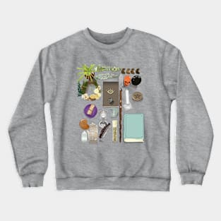 Witchcraft Tools Set Crewneck Sweatshirt